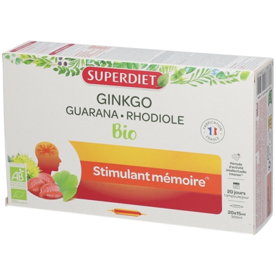 Superdiet Gingkgo Boost Bio Ampoule