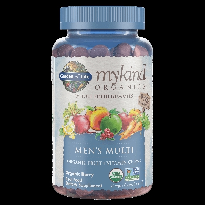 mykind Organics Multivitamines Hommes - Baies - 120 Comprimés à Croquer