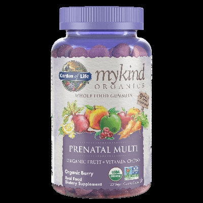 mykind Organics Multivitamines Prénatales - Baies - 120 Comprimés à Croquer
