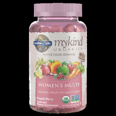 mykind Organics Multivitamines Femmes - Baies - 120 Comprimés à Croquer