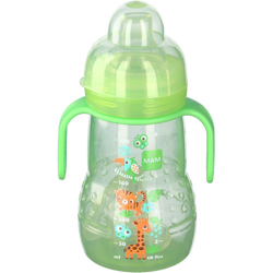 MAM Biberon transition 220 ml - bec silicone vert (Couleur non sélectionnable) precio