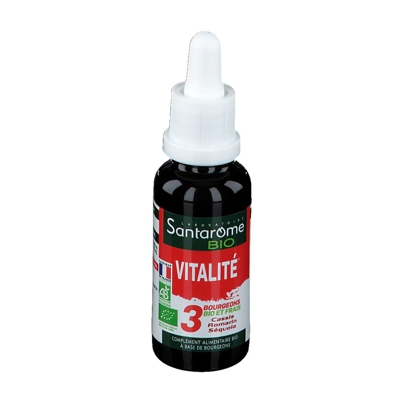Santarome Bio Complexe Vitalité 3 Bourgeons Bio et Frais C11