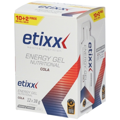 Etixx Nutritional Energy Gel Cola