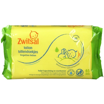 Zwitsal Lingettes lotion bébé