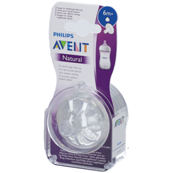 Avent Tétine Natural Débit liquides épaissis +6 mois en oferta