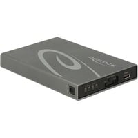 42589 Boîtier de disques de stockage Enceinte ssd Gris, Boîtier du lecteur precio