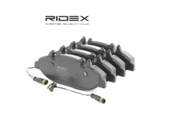RIDEX Plaquettes De Frein MERCEDES-BENZ 402B0676 0004216110,0014210910,0034207820 0034207910,0064204320,A0004216110,A0014210910,A0034207820 características