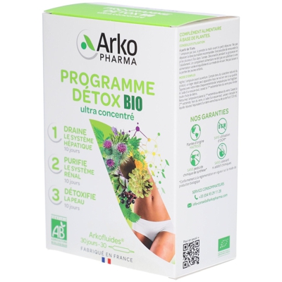 Arkopharma Arkofluides® Programme Détox BIO