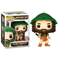 ALAN PARRISH WITH KNIFE / JUMANJI / FIGURINE FUNKO POP / EXCLUSIVE SPECIAL EDITION características