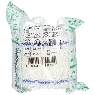 Velpeau Crêpe bande coton 4 m x 5 cm cello