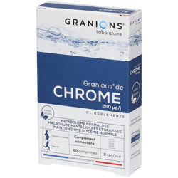 Laboratoire des Granions® Chrome 250 µg precio