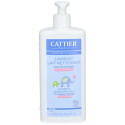 Cattier Liniment lait nettoyant pour le change características