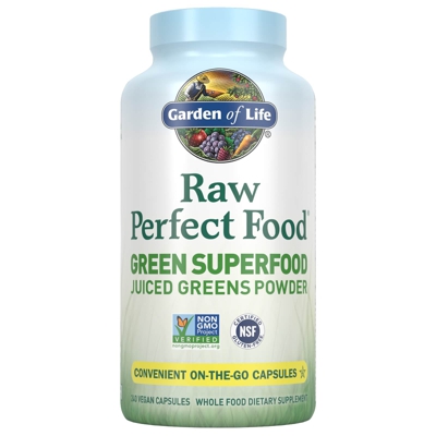 Green Superfood de Raw Perfect Food - 240 gélules