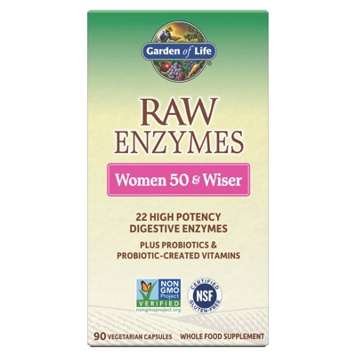 Enzymes Femmes 50+ - 90 Capsules