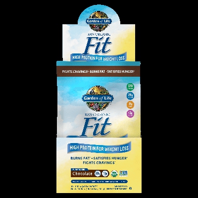 Raw Organic Fit Shake - Chocolat - 10 Sachets