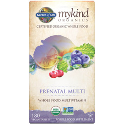 Garden of Life mykind Organics Pre-Natal Multi Vitamins - 180 Tablets características