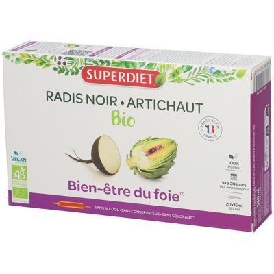 Super Diet Radis noir Artichaut
