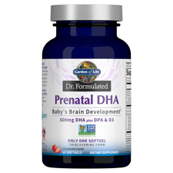 DHA Dr. Formulated pour femmes enceintes - Capsules molles características