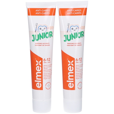 elmex® dentifrice junior (7/12 ans) à la menthe