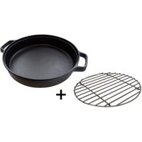2000035416 ustensile de cuisson pour le camping Noir, Acier inoxydable, Poêle características