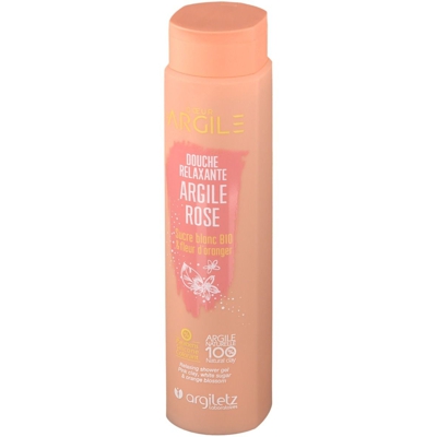 Argiletz Coeur d'Argile Gel Douche Relaxant Argile Rose