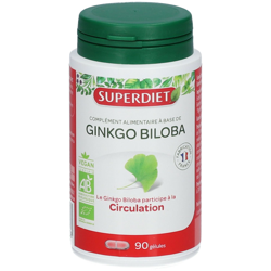 Superdiet Ginkgo Biloba Bio Circulation precio