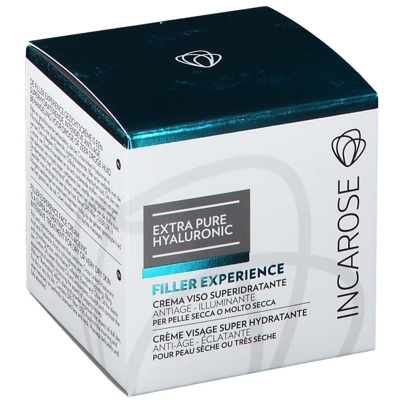 Incarose® Extra Pure Hyaluronic Filler Experience Crème Visage Super Hydratante Anti-Âge