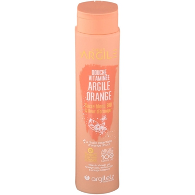Argiletz Coeur d'Argile Gel Douche Vitamine Argile Orange