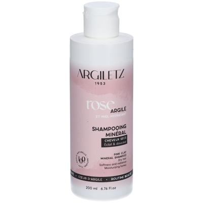 Argiletz Coeur d'Argile Shampooing Argile Rose Cheveux Secs