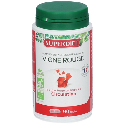 Superdiet Vigne Rouge Bio Circulation