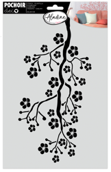 Pochoir déco branches sakura 20x30cm en oferta