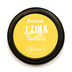 Encreur textile izink jaune en oferta