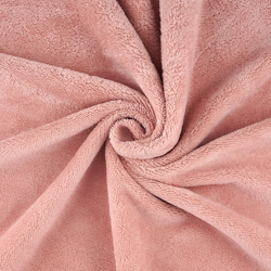 Tissu éponge bambou douce rose precio