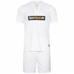 Zeus x Sportspar.de Legend Ensemble de foot Maillot avec short blanc características