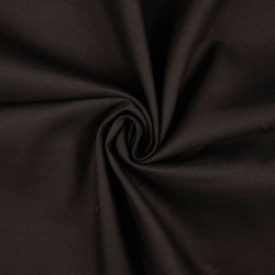 Tissu coton uni Canvas noir precio
