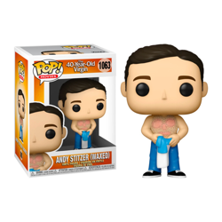 ANDY STITZER WAXED / 40 ANS TOUJOURS PUCEAU / FIGURINE FUNKO POP características