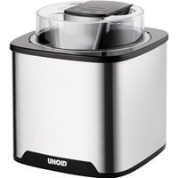 48855 sorbetière Sorbetière traditionnelle 1,5 L 12 W Noir, Acier inoxydable, Machine à crème glacée