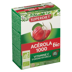 Superdiet Acérola 1000 - Vitamine C Bio precio