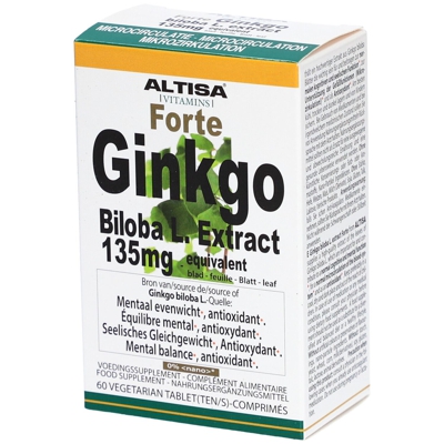 Altisa Ginkgo Biloba Extract 135 mg Forte