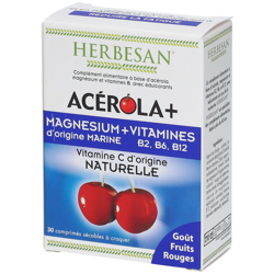 Herbesan® Acérola + Magnésium Marin + Vitamines B en oferta