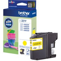 LC221Y - Cartouche d''encre - Jaune