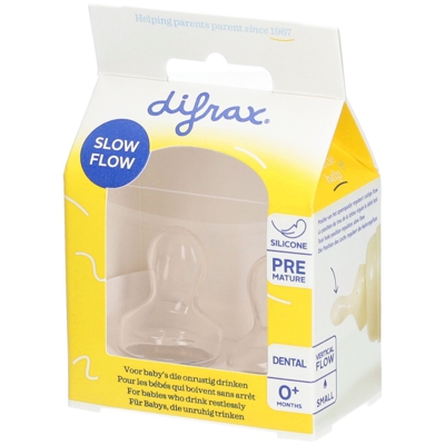 Difrax® Tétine Denrtal Small 0+ mois
