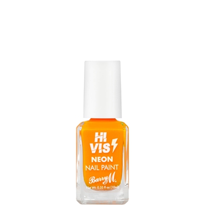 Barry M Cosmetics Hi Vis Nail Paint - Amber Warning 10ml