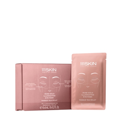 111SKIN Rose Gold Illuminating Eye Mask Box