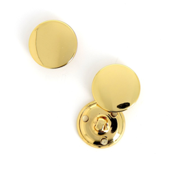Boutons dorés 22 mm en oferta