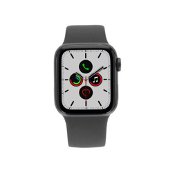 Apple Watch Series 5 - boîtier en aluminium gris 40mm - bracelet sport noir (GPS+Cellular) - très bon état características