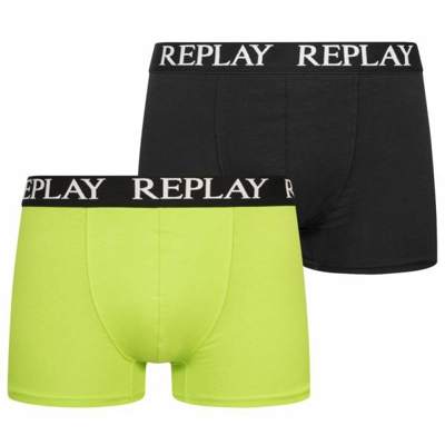 REPLAY Trunk Boxer Hommes Boxer-shorts Lot de 2 101005-N091
