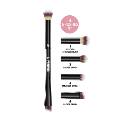 IT Cosmetics Superhero 4-in-1 Eye-Transforming Super Shadow and Liner Brush