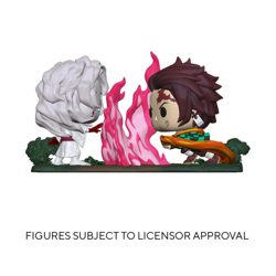 TANJIRO VS RUI MOVIE MOMENTS / DEMON SLAYER / FIGURINE FUNKO POP en oferta