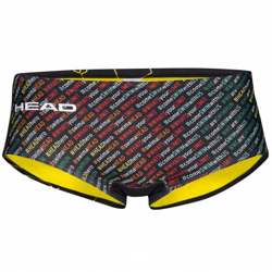 HEAD SWS Team Printed Brief 12 Garçon Maillot de bain 452579-COL características